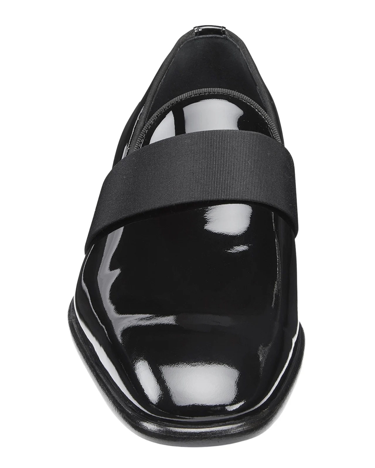 Santoni Men's Isomer Patent Leather Formal Loafers