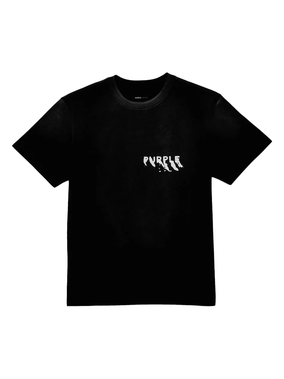 Men's Graphic Logo Knit Jersey Crewneck T-Shirt Men's Graphic Logo Knit Jersey Crewneck T-Shirt