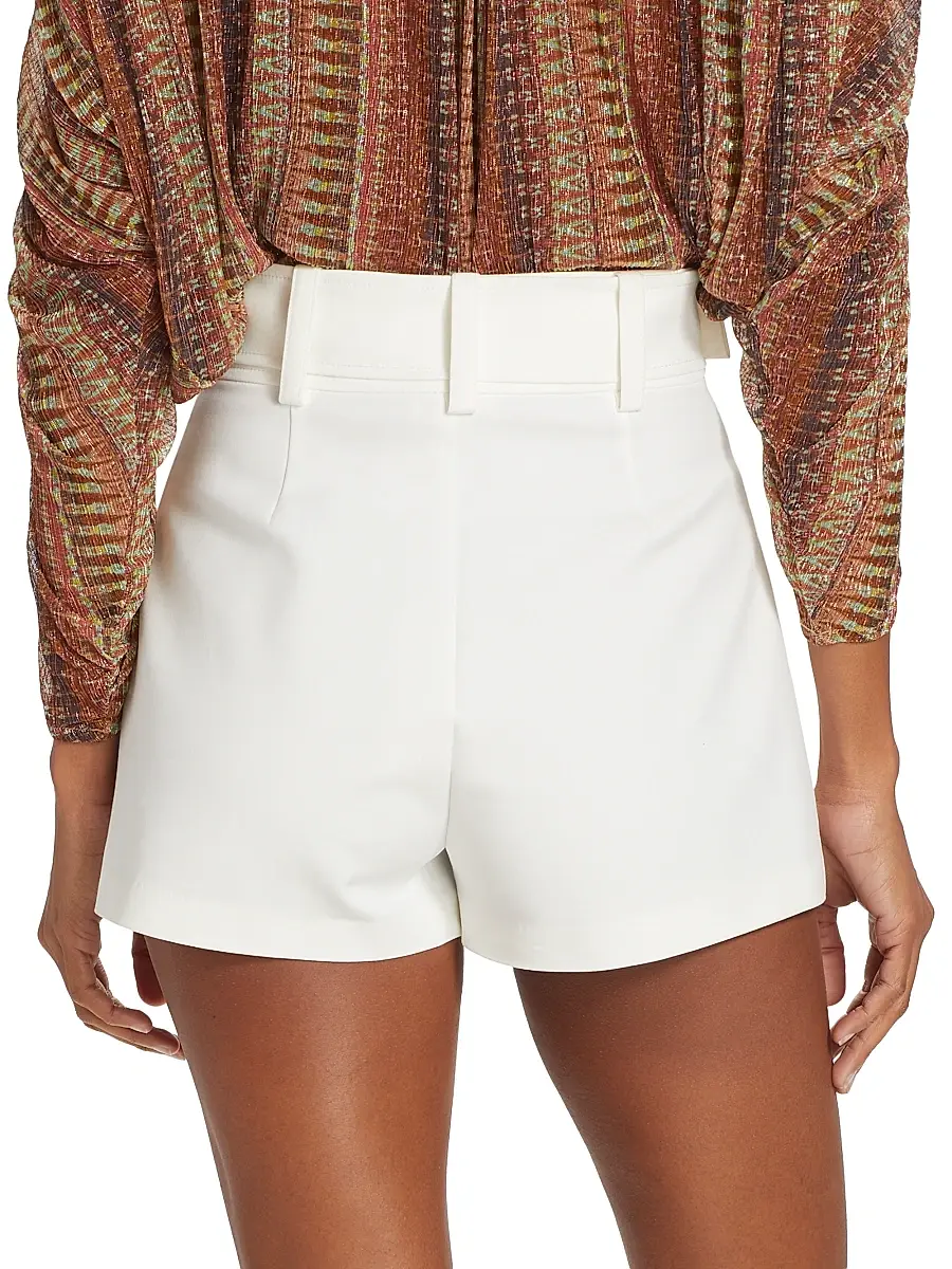 Ramy Brook Women's Kasey Belted High-Rise Shorts | Thumbnail 5 Ramy Brook Women's Kasey Belted High-Rise Shorts | Thumbnail 5