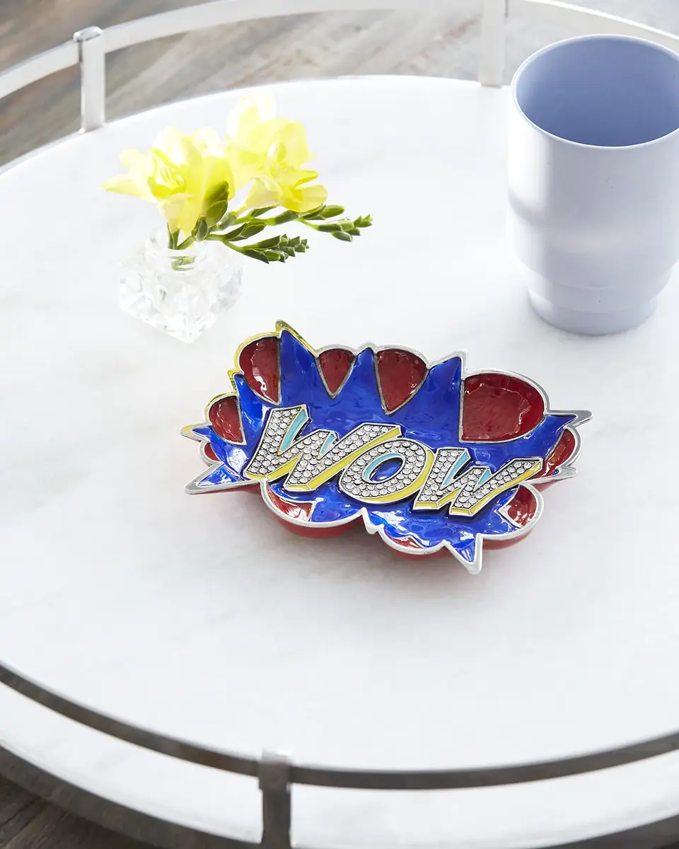 Jay Strongwater Wow Roy Trinket Tray | Thumbnail 2
