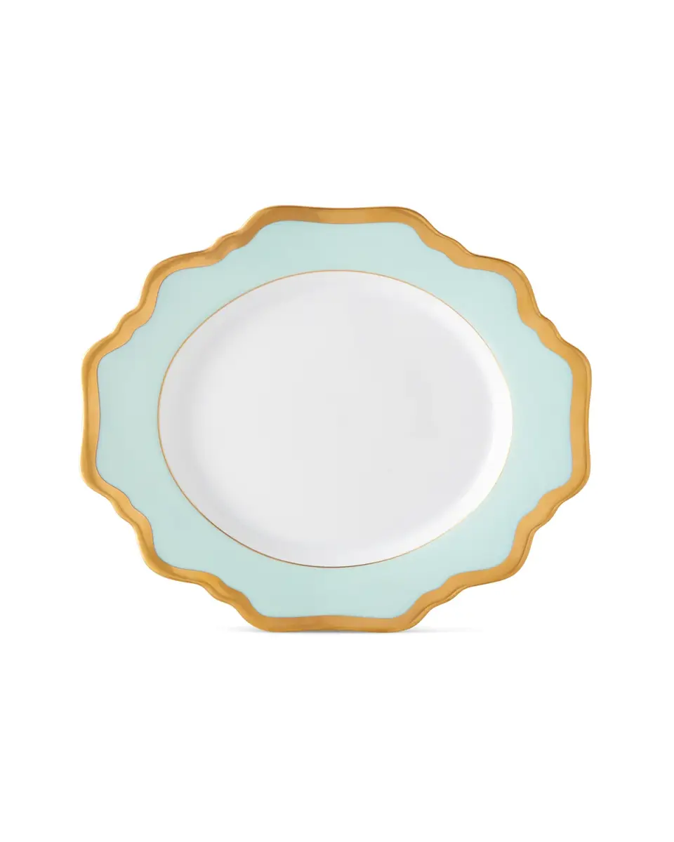 Anna Weatherley Aqua Rimmed Bread & Butter Plate | Thumbnail 2