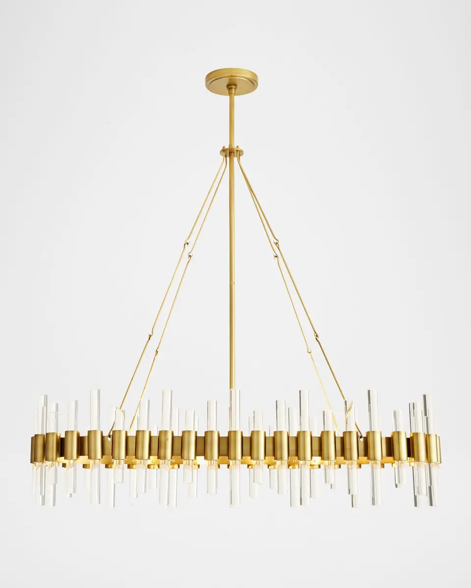 Arteriors Haskell Oval Chandelier | Thumbnail 2