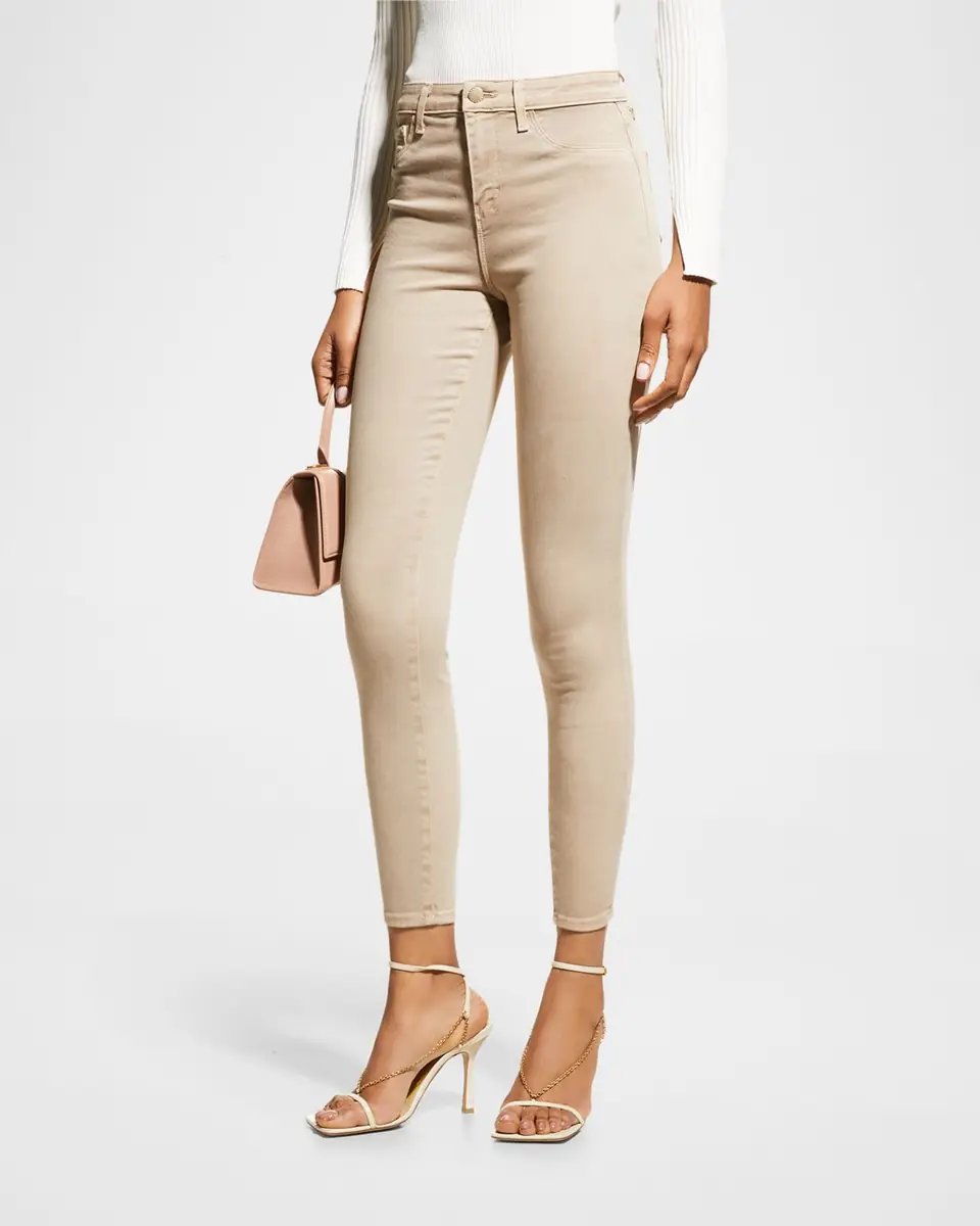 L'Agence Margot High-Rise Skinny Ankle Jeans | Thumbnail 2