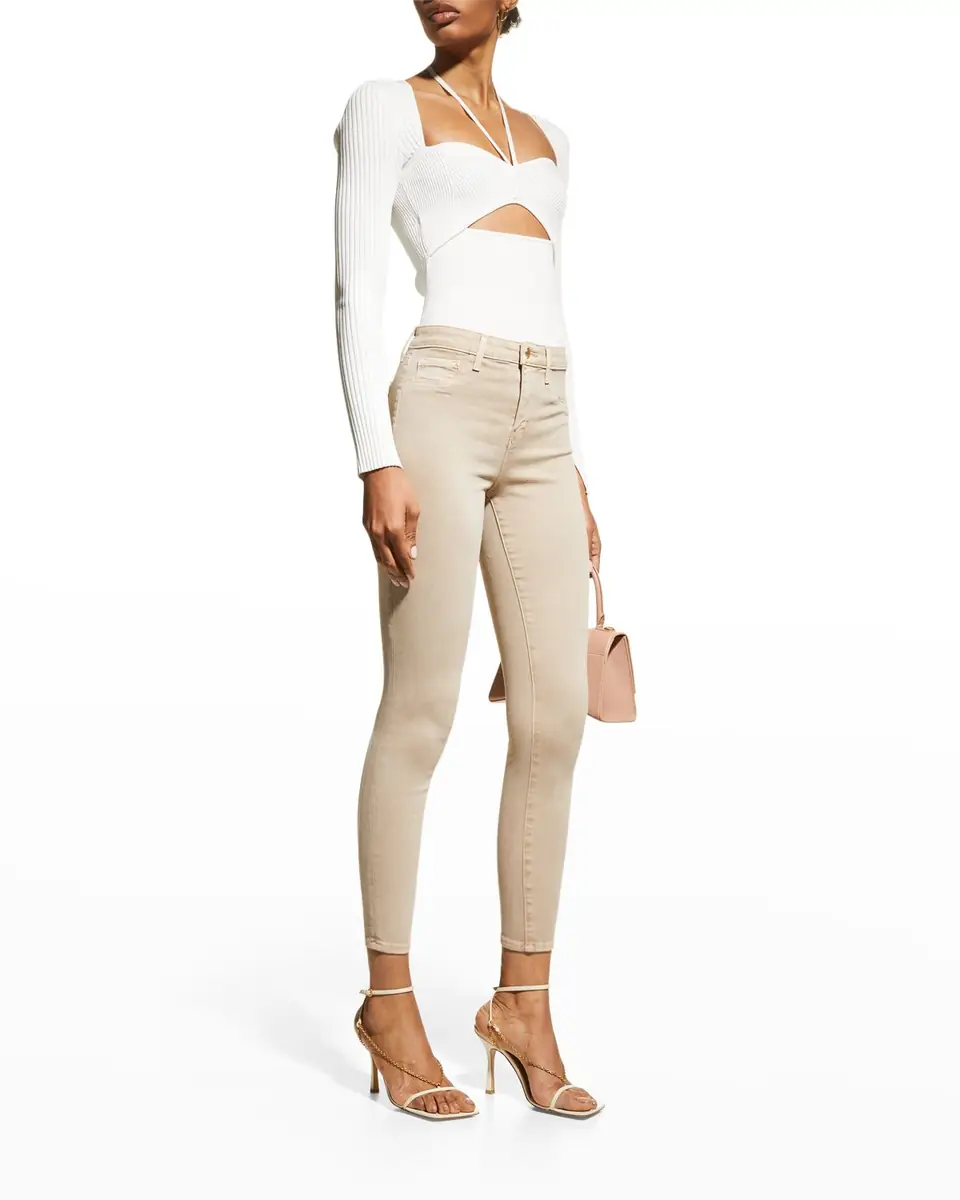 L'Agence Margot High-Rise Skinny Ankle Jeans | Thumbnail 3