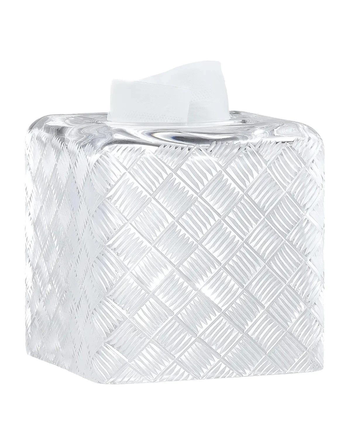 Labrazel Basket Weave Tissue Box Cover