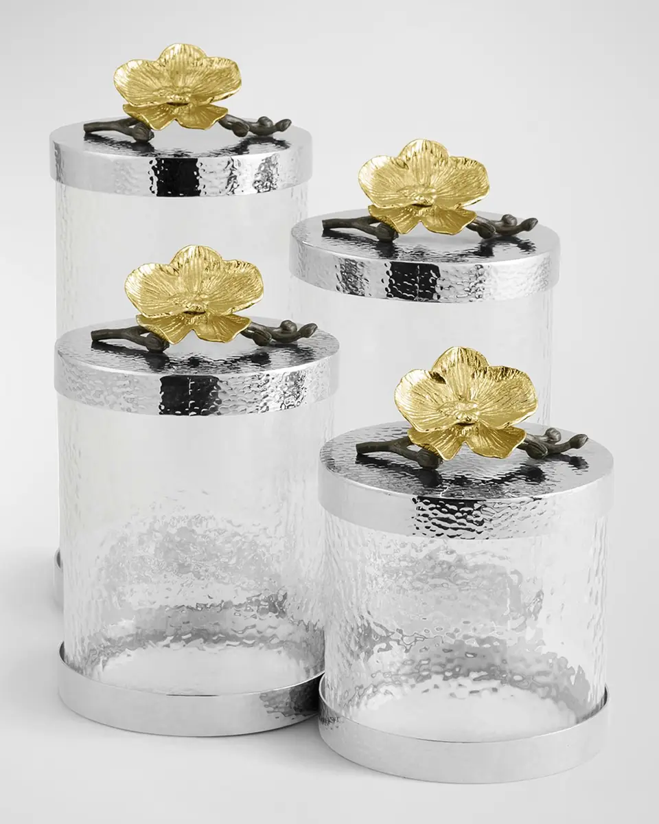 Michael Aram Gold Orchid Small Canister | Thumbnail 4