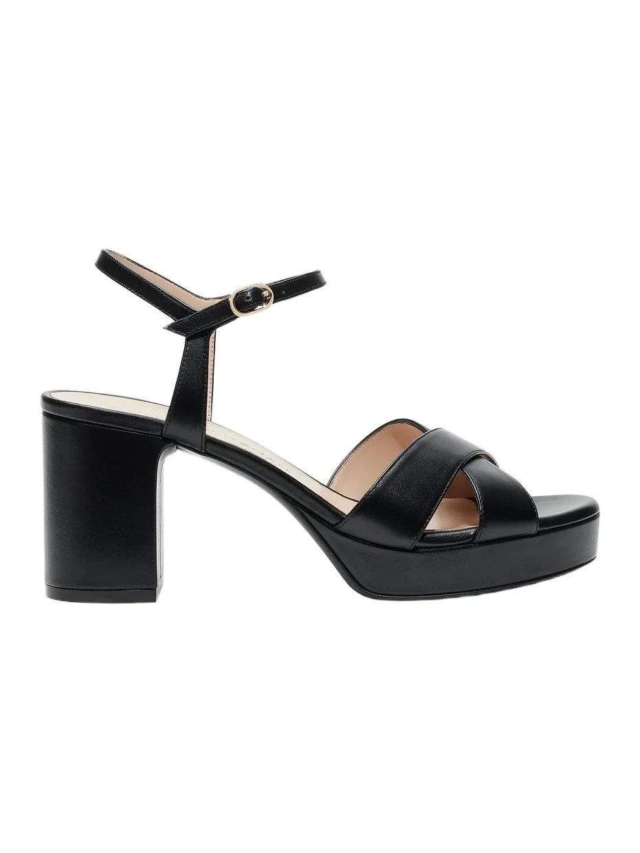Women's Dayna 80MM Leather Platform Sandals