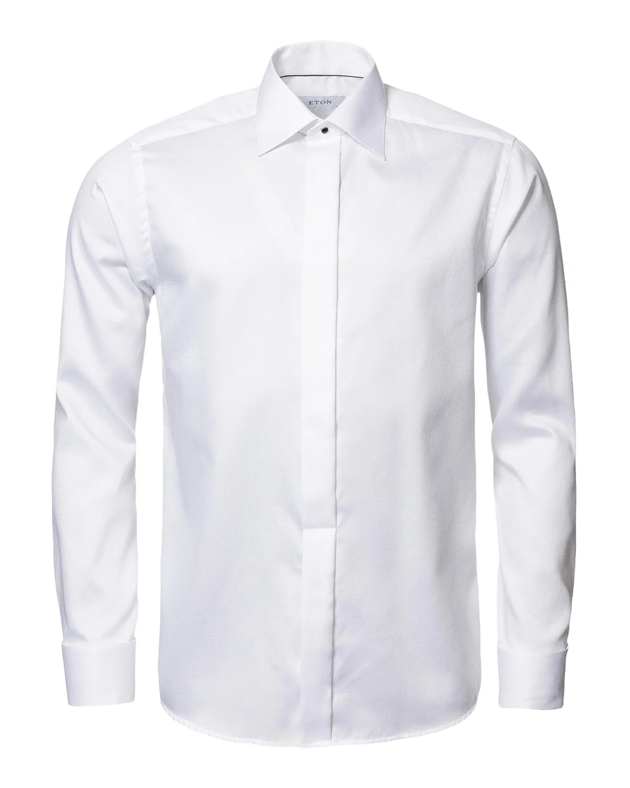Eton Men's Slim Fit Diamond Weave Formal Shirt