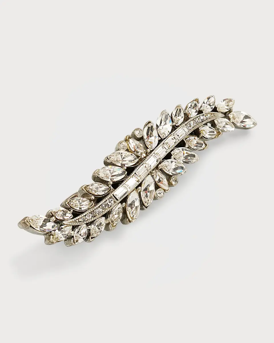 ben-amun Crystal Hair Barrette | Thumbnail 2 ben-amun Crystal Hair Barrette | Thumbnail 2