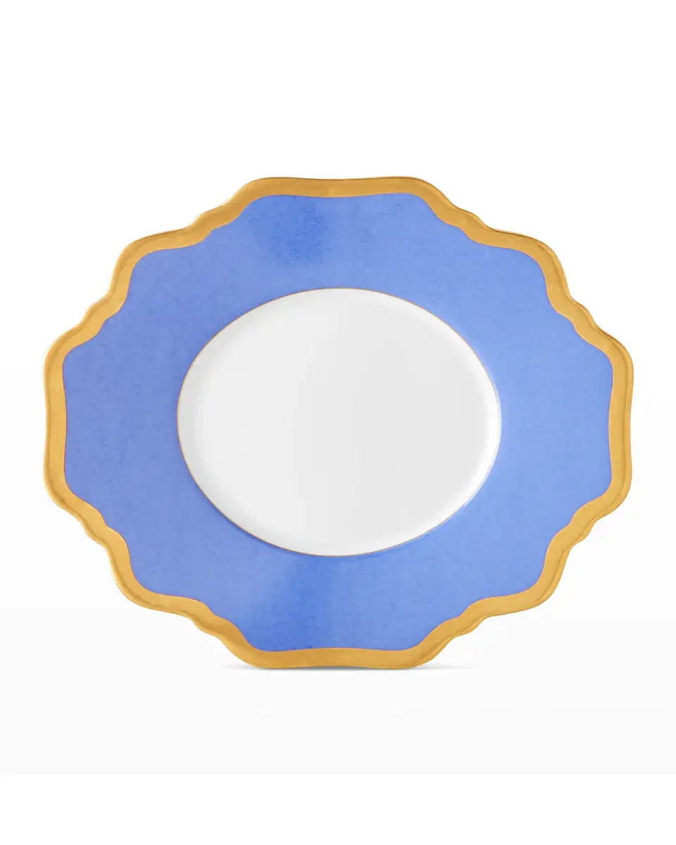 Anna Weatherley Indigo Rimmed Saucer | Thumbnail 2