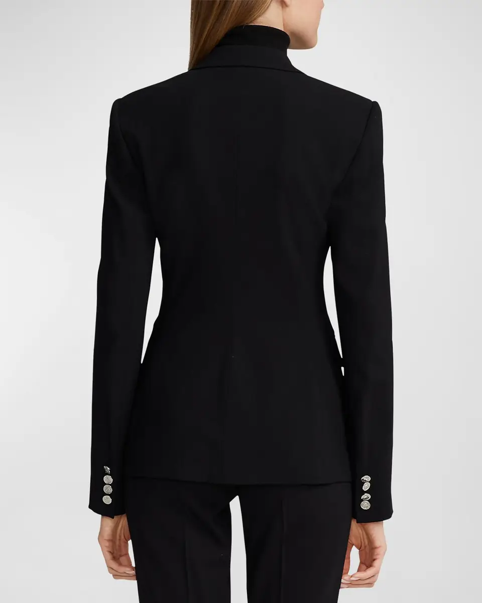 Ralph Lauren Collection Parker Wool Crepe Jacket | Thumbnail 3 Ralph Lauren Collection Parker Wool Crepe Jacket | Thumbnail 3