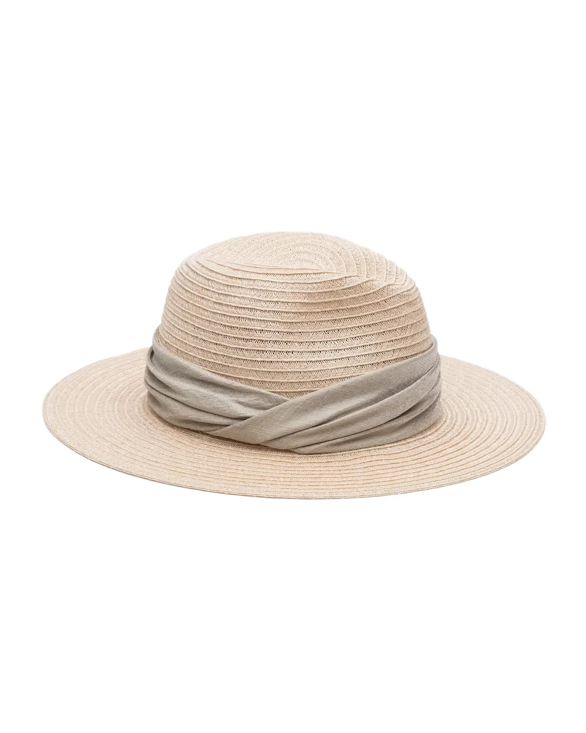 Eugenia Kim Courtney Woven Fedora Hat w/ Scarf Band