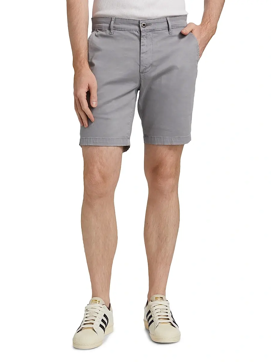 AG Jeans Men's Wanderer Sueded Sateen Shorts | Thumbnail 3
