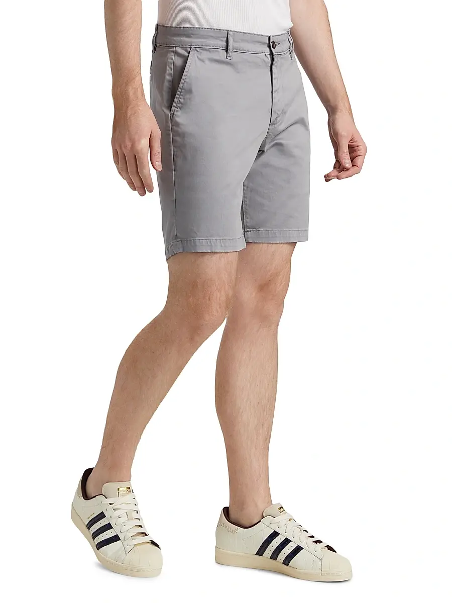 AG Jeans Men's Wanderer Sueded Sateen Shorts | Thumbnail 4