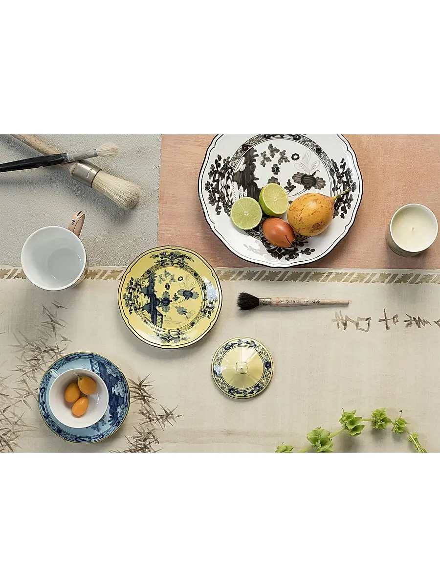 GINORI 1735 Oriente Italiano Gold-Rimmed Tea Cup | Thumbnail 3 GINORI 1735 Oriente Italiano Gold-Rimmed Tea Cup | Thumbnail 3