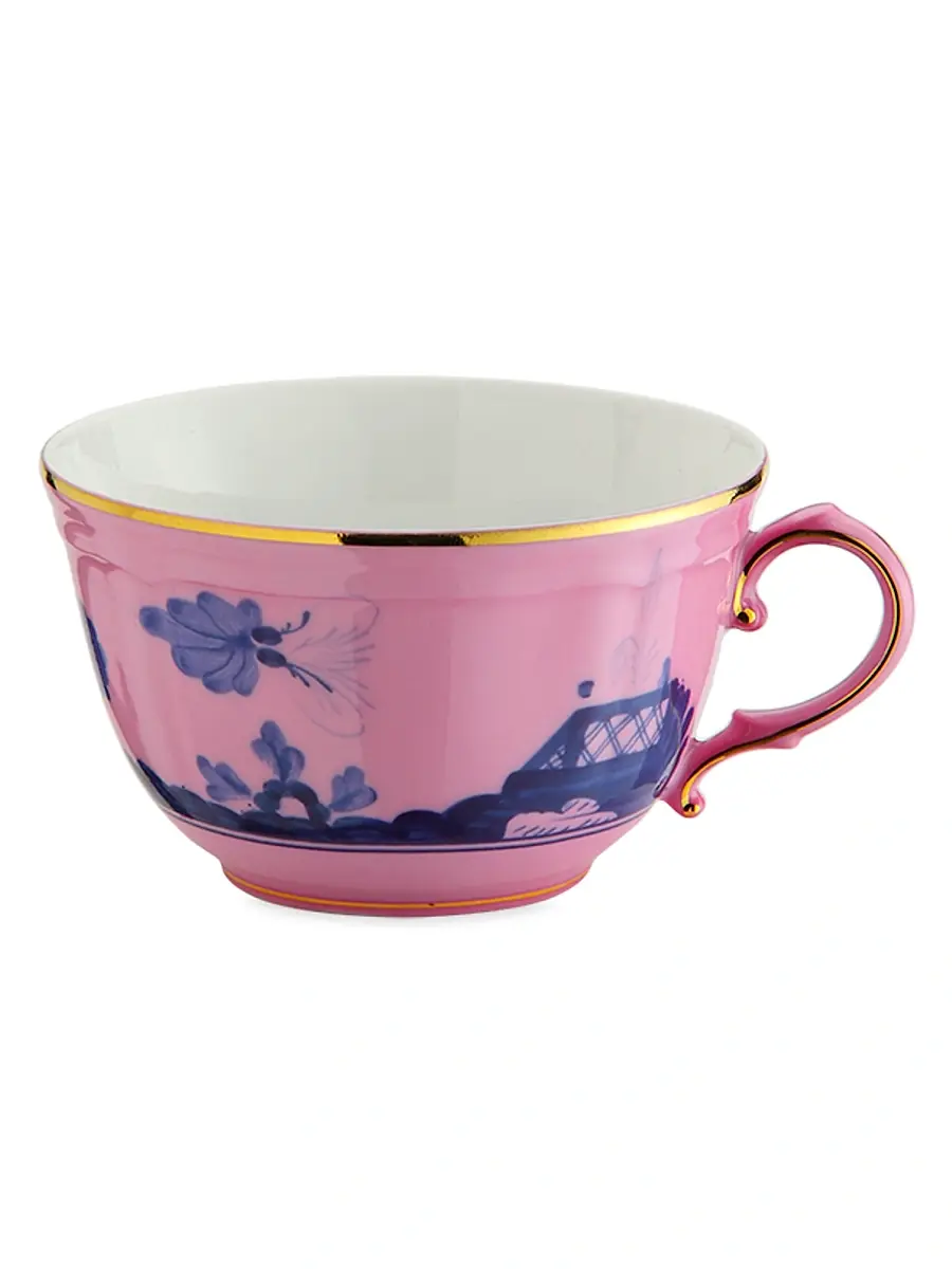 GINORI 1735 Oriente Italiano Gold-Rimmed Tea Cup | Thumbnail 6 GINORI 1735 Oriente Italiano Gold-Rimmed Tea Cup | Thumbnail 6
