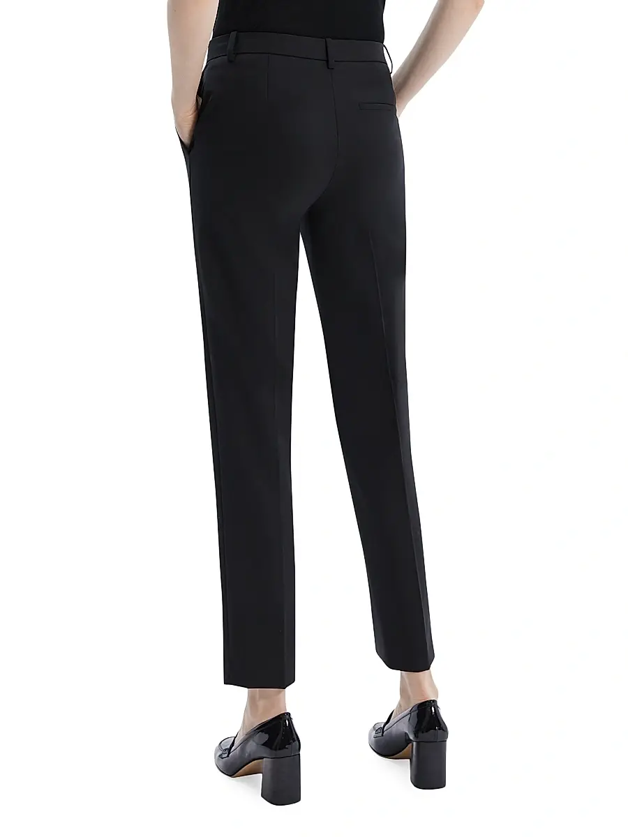 Theory Women's Treeca Pull-On Wool Trousers | Thumbnail 5 Theory Women's Treeca Pull-On Wool Trousers | Thumbnail 5