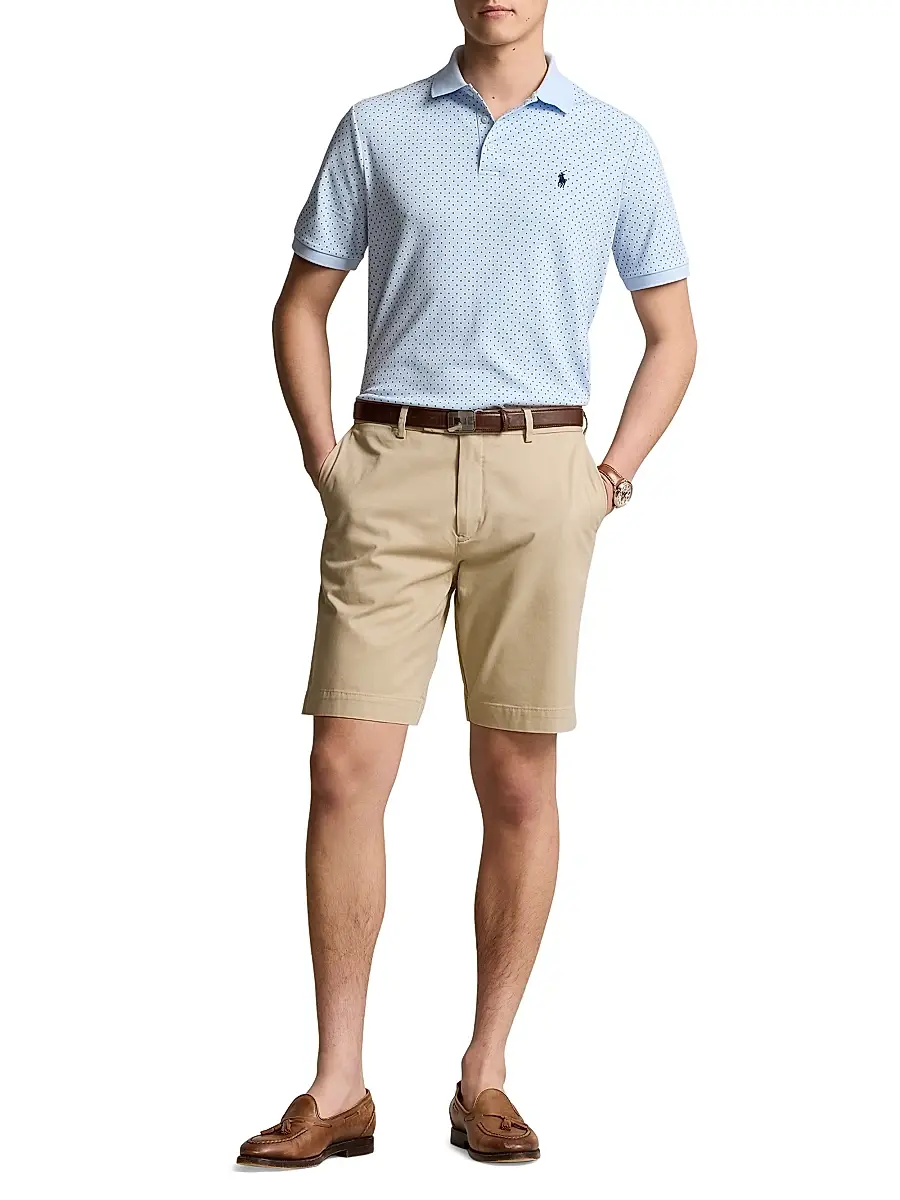 Polo Ralph Lauren Men's Stretch-Twill Flat-Front Shorts | Thumbnail 2 Polo Ralph Lauren Men's Stretch-Twill Flat-Front Shorts | Thumbnail 2