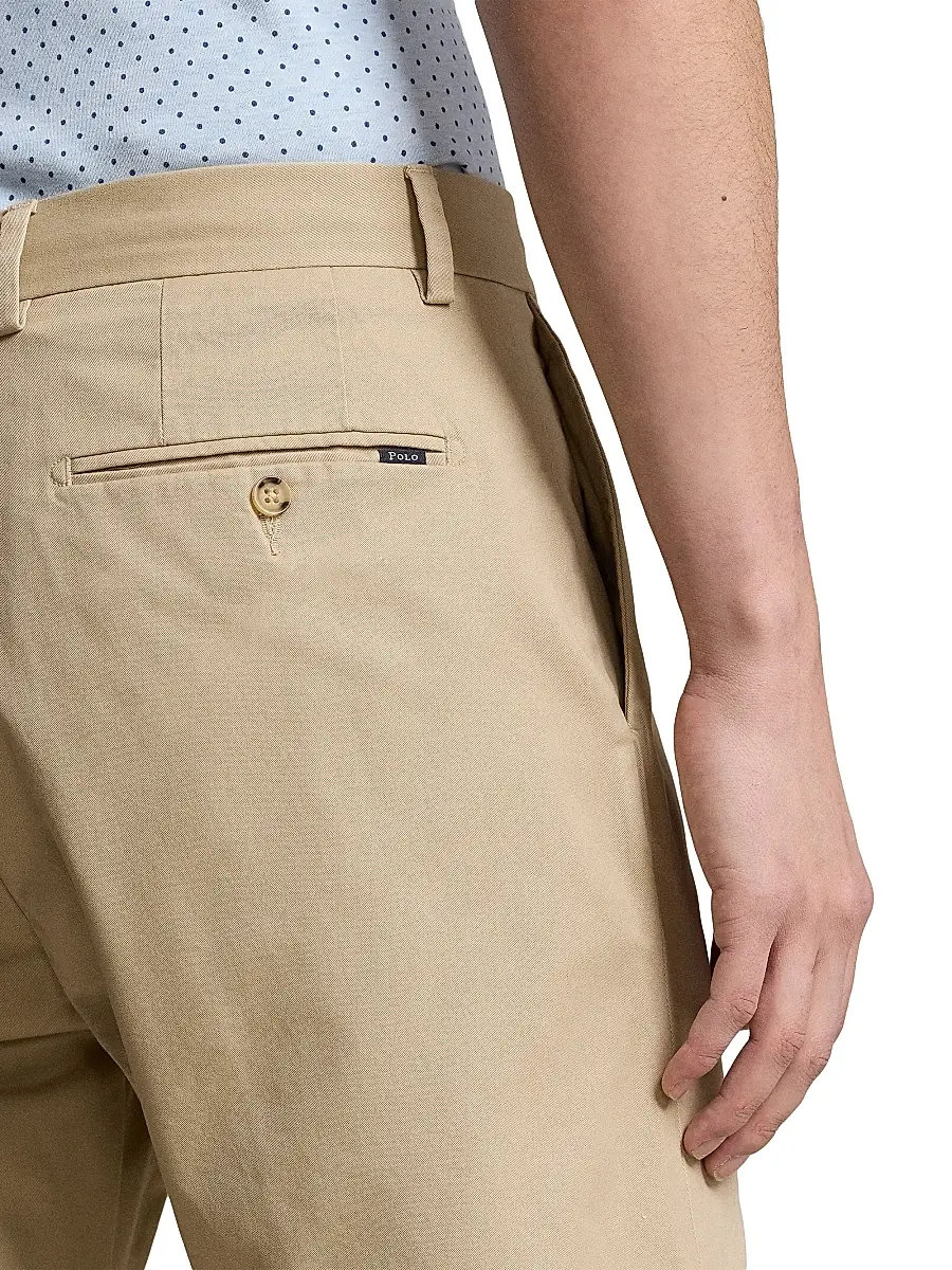 Polo Ralph Lauren Men's Stretch-Twill Flat-Front Shorts | Thumbnail 5 Polo Ralph Lauren Men's Stretch-Twill Flat-Front Shorts | Thumbnail 5