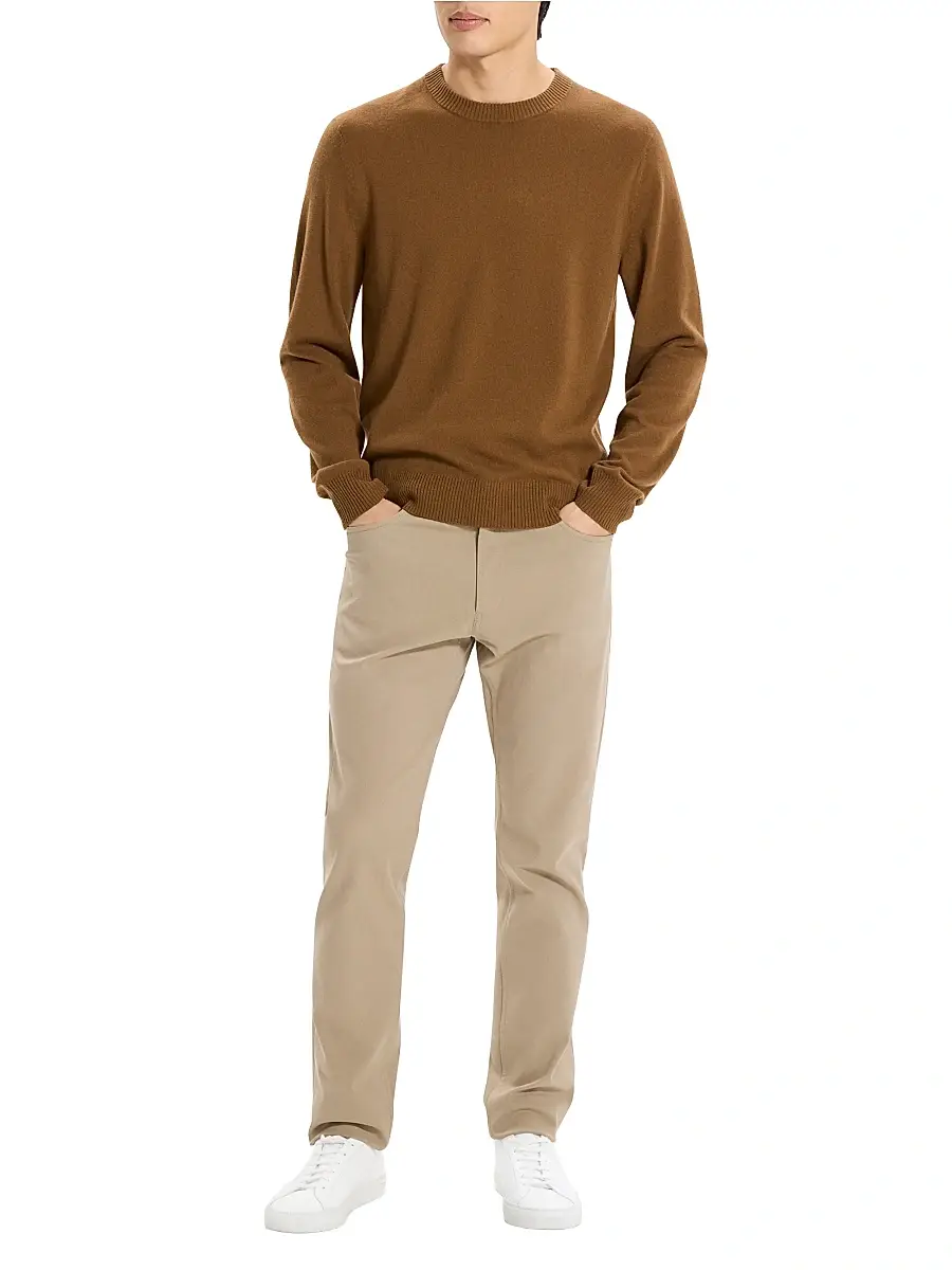 Theory Men's Hilles Cashmere Crewneck Sweater | Thumbnail 2 Theory Men's Hilles Cashmere Crewneck Sweater | Thumbnail 2
