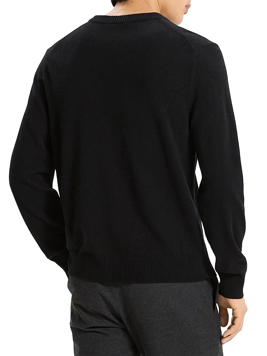 Theory Men's Hilles Cashmere Crewneck Sweater | Thumbnail 5 Theory Men's Hilles Cashmere Crewneck Sweater | Thumbnail 5