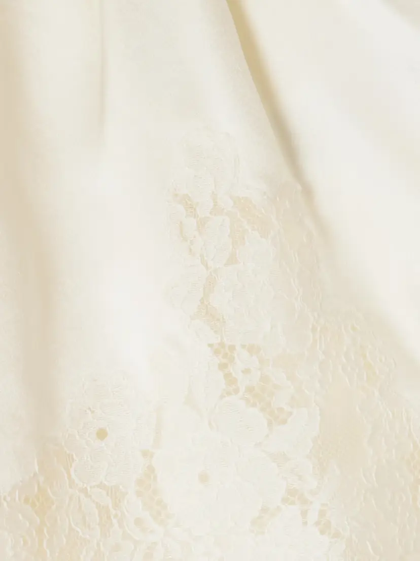 DÔEN Iona Lace-trimmed Silk-satin Shorts | Thumbnail 4 DÔEN Iona Lace-trimmed Silk-satin Shorts | Thumbnail 4