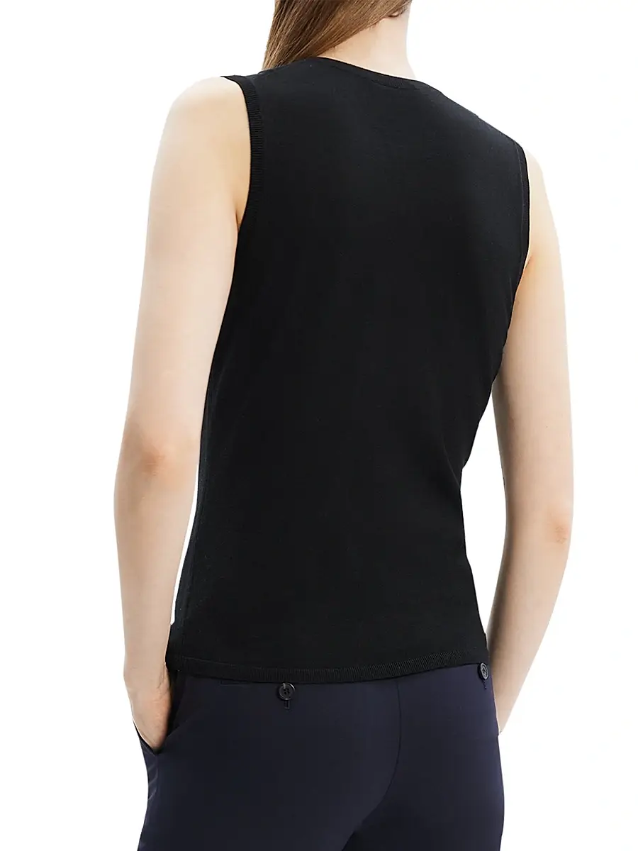 Theory Women's Crewneck Tank Top | Thumbnail 5 Theory Women's Crewneck Tank Top | Thumbnail 5