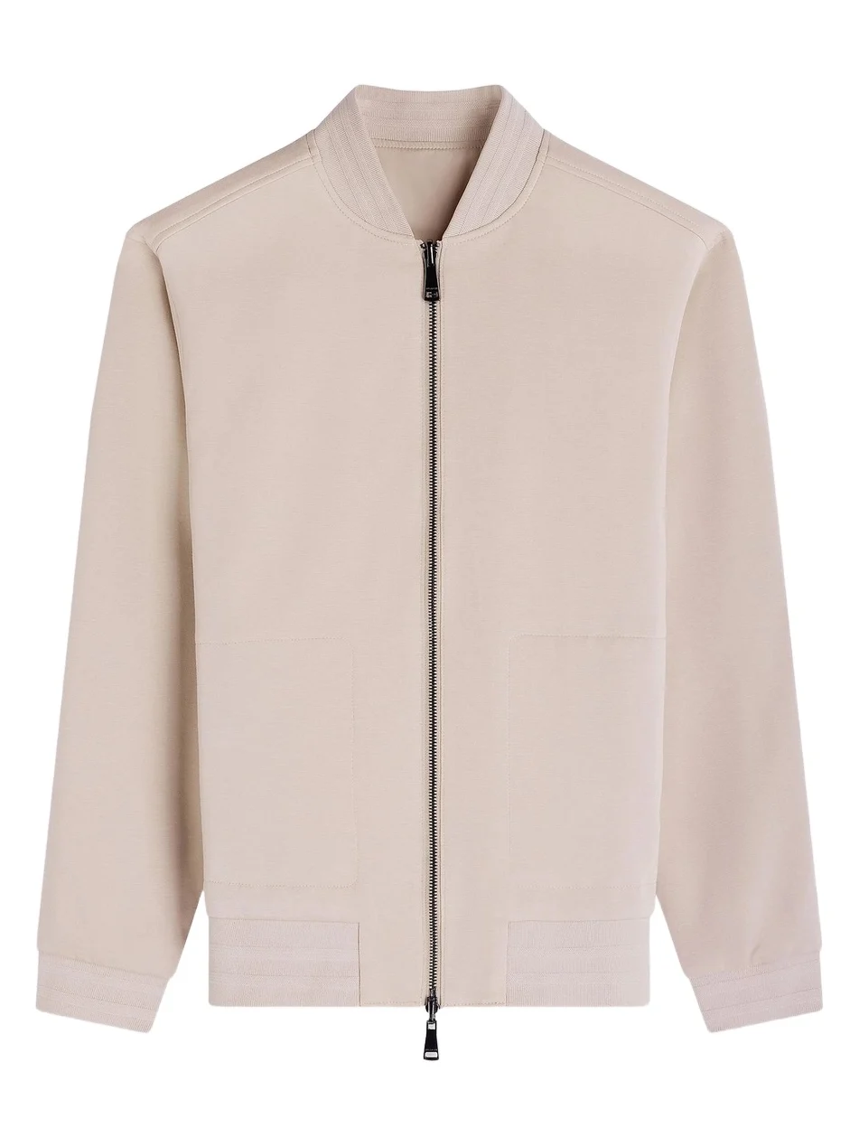 Bugatchi Men's Soft Touch Bomber Jacket