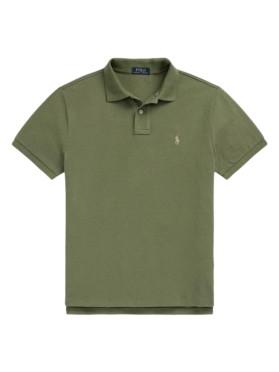 Men's Basic Custom Slim-Fit Mesh Polo Shirt Men's Basic Custom Slim-Fit Mesh Polo Shirt