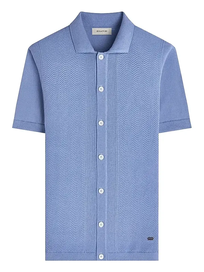 Men's Button-Front Cotton Sweater Men's Button-Front Cotton Sweater