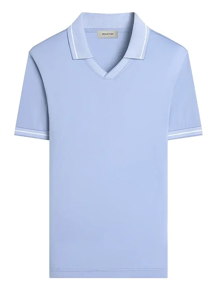 Men's Johnny Collar Polo Shirt