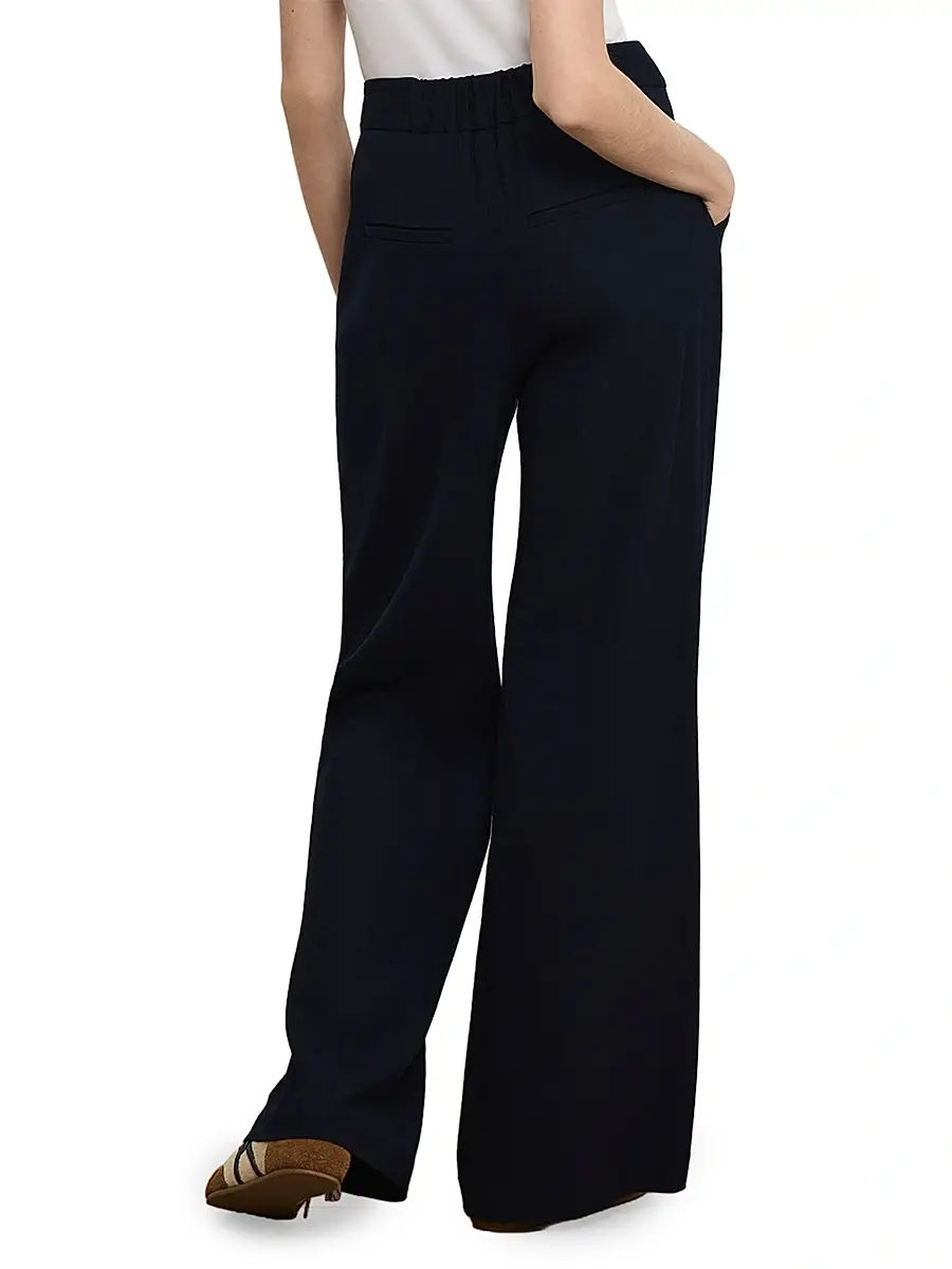 Veronica Beard Women's Marbeau High-Rise Wide-Leg Pants | Thumbnail 4 Veronica Beard Women's Marbeau High-Rise Wide-Leg Pants | Thumbnail 4