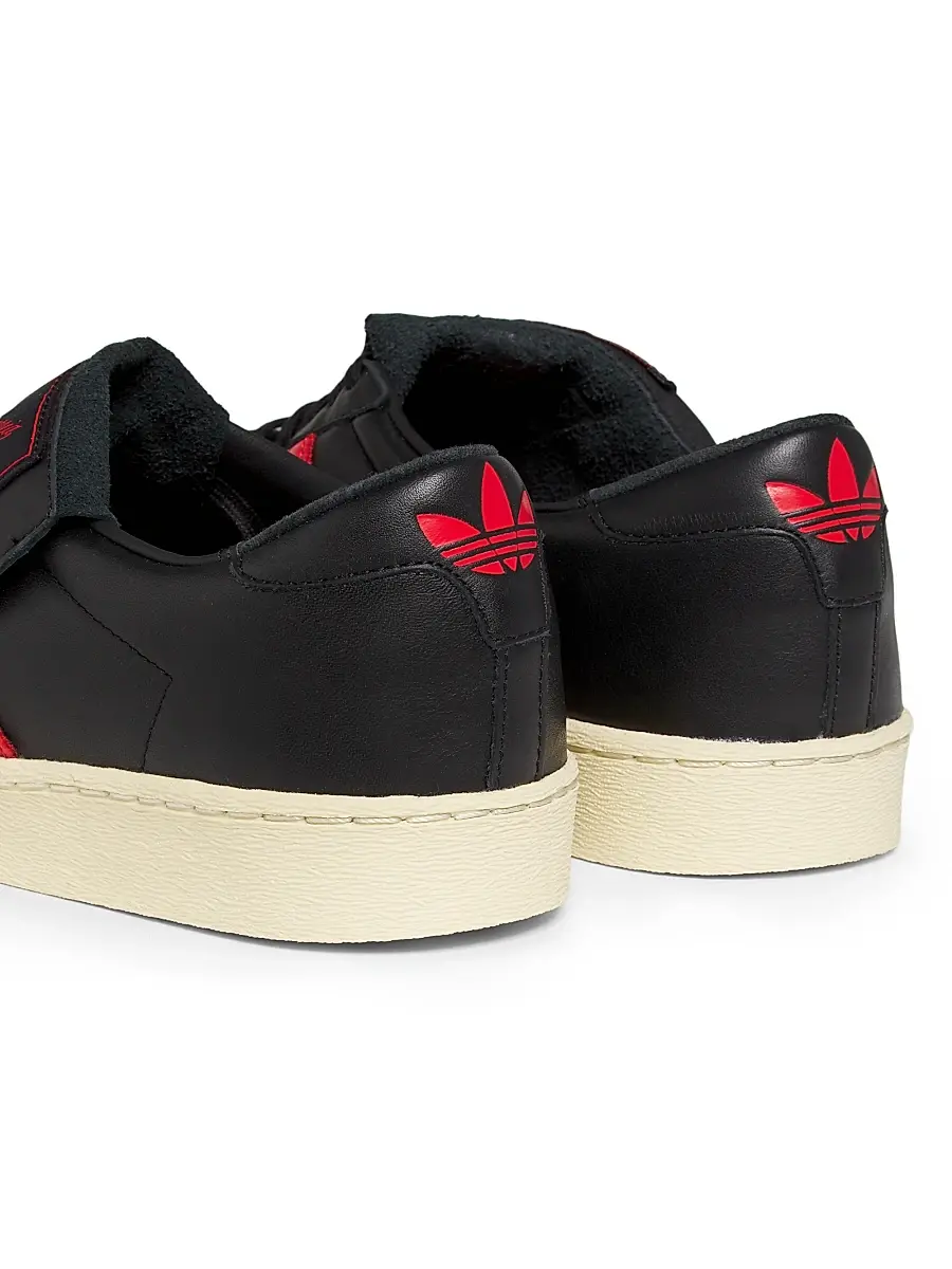 adidas Y-3 Men's adidas X Willy Chavarria Jabbar Low-Top Leather Sneakers | Thumbnail 3 adidas Y-3 Men's adidas X Willy Chavarria Jabbar Low-Top Leather Sneakers | Thumbnail 3