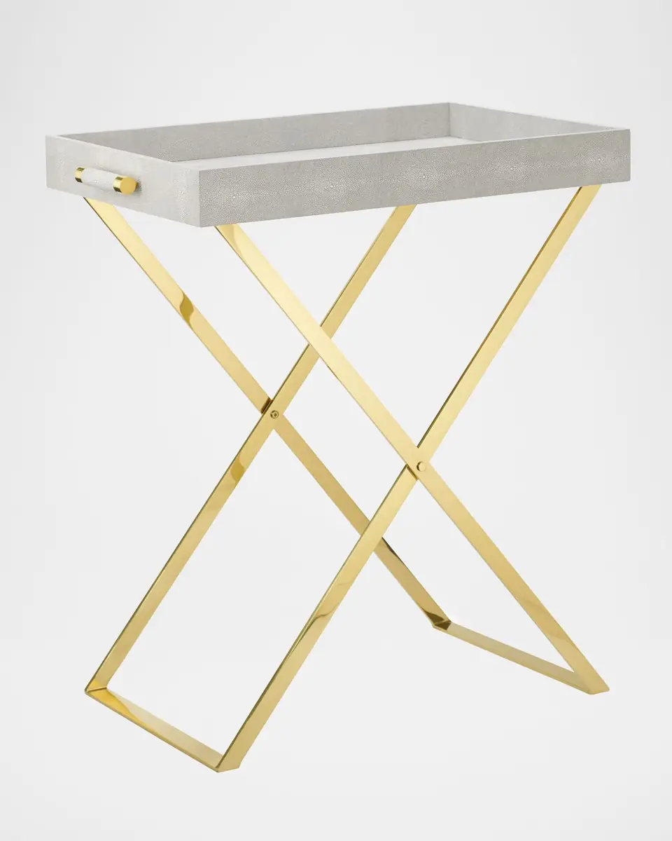 AERIN Classic Faux Shagreen Butler Tray | Thumbnail 2