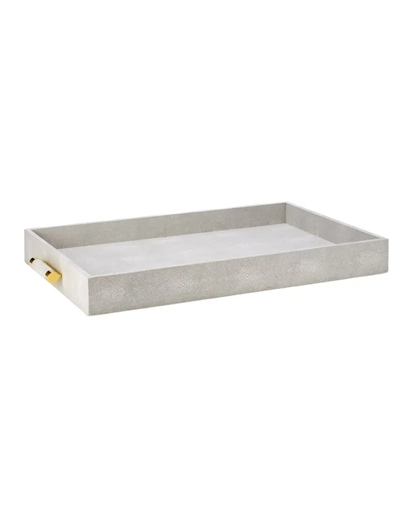 AERIN Classic Faux Shagreen Butler Tray
