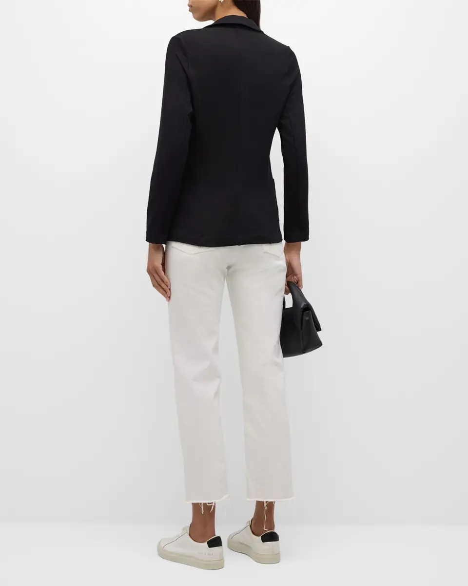 MAJESTIC FILATURES French Terry One-Button Blazer | Thumbnail 6 MAJESTIC FILATURES French Terry One-Button Blazer | Thumbnail 6