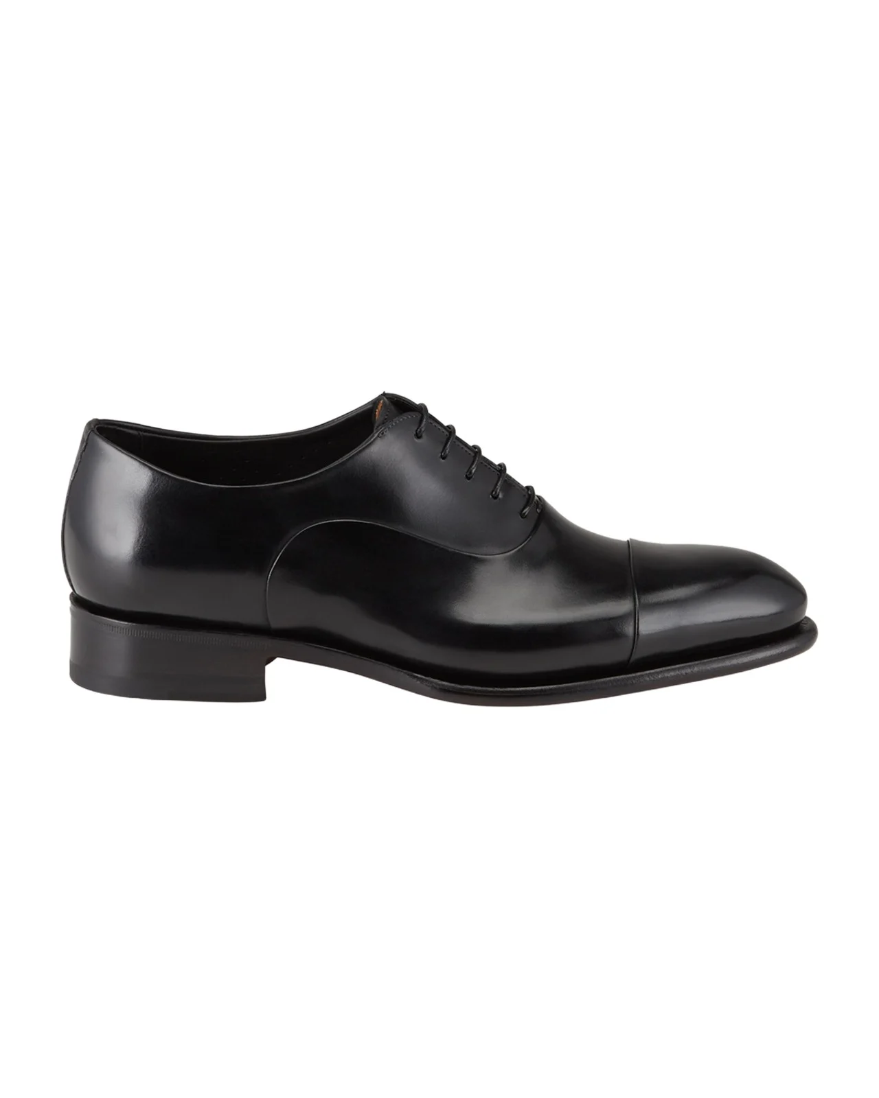 Santoni Men's Isaac Cap-Toe Leather Oxford Shoes