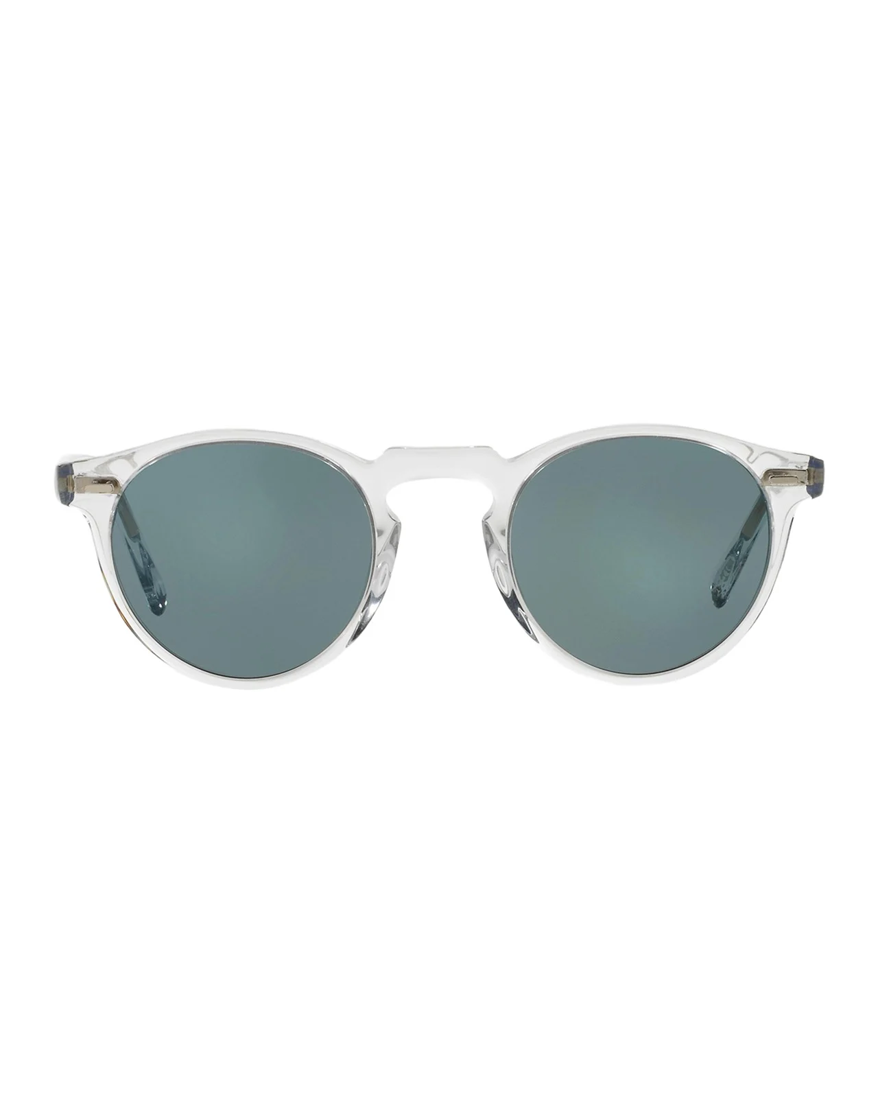 Gregory Peck Round Acetate Sunglasses