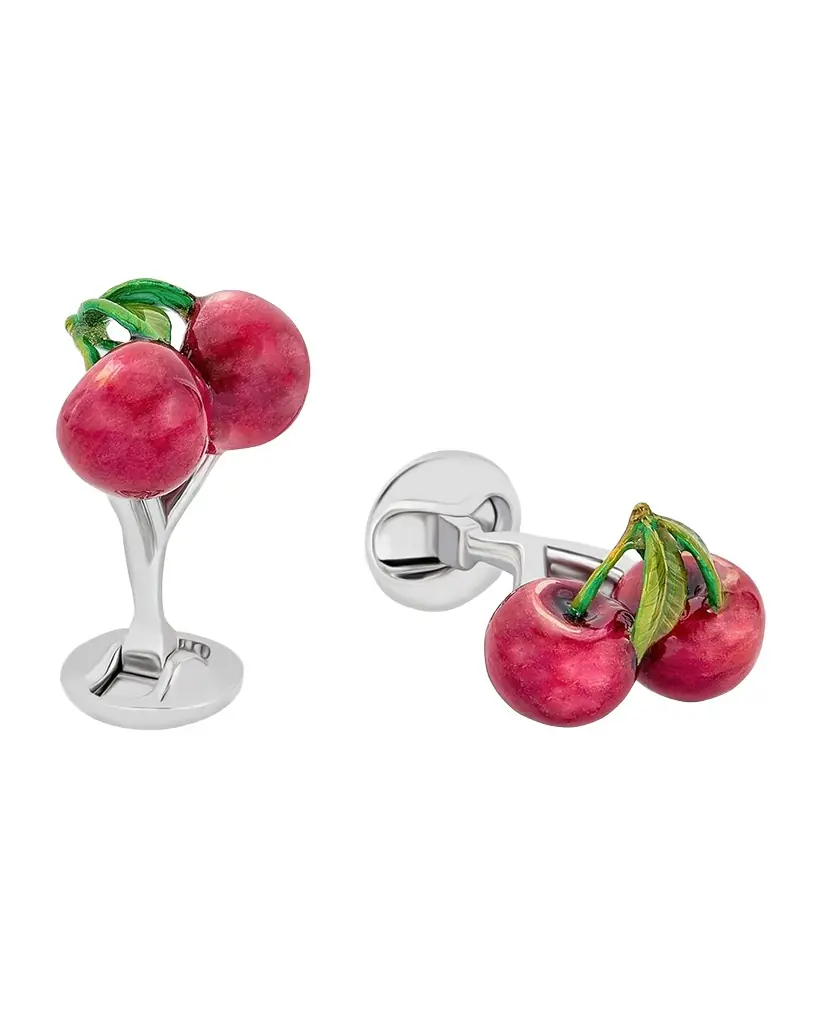 Fils Unique The Cherries Cufflinks | Image 1 Fils Unique The Cherries Cufflinks | Image 1
