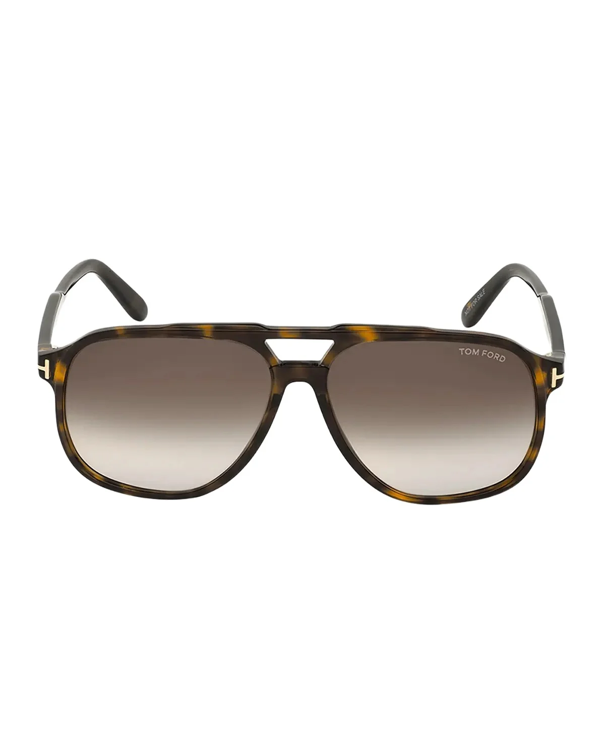 Tom Ford Men's Raoul Gradient Tortoiseshell Aviator Sunglasses