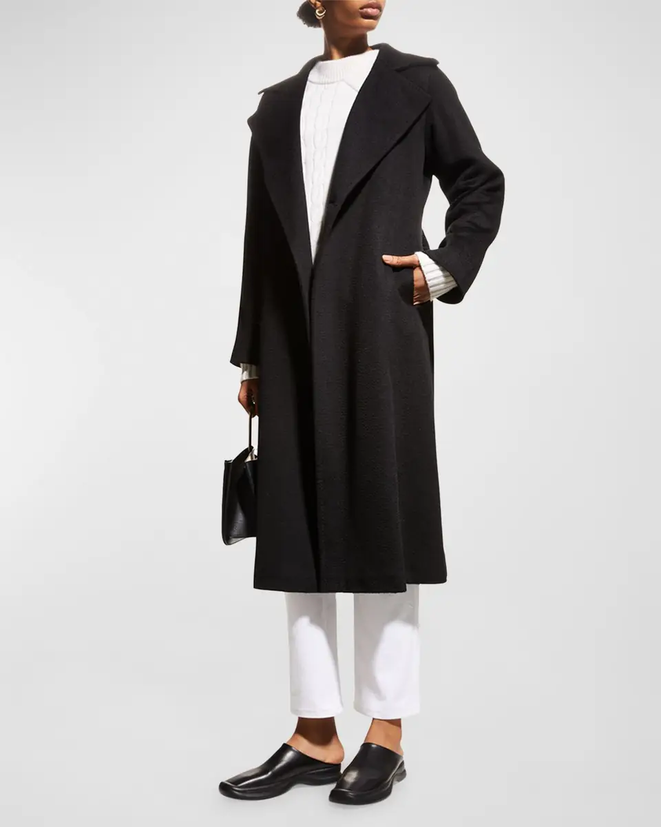 Max Mara Manuela Belted Camel Hair Coat | Thumbnail 3 Max Mara Manuela Belted Camel Hair Coat | Thumbnail 3