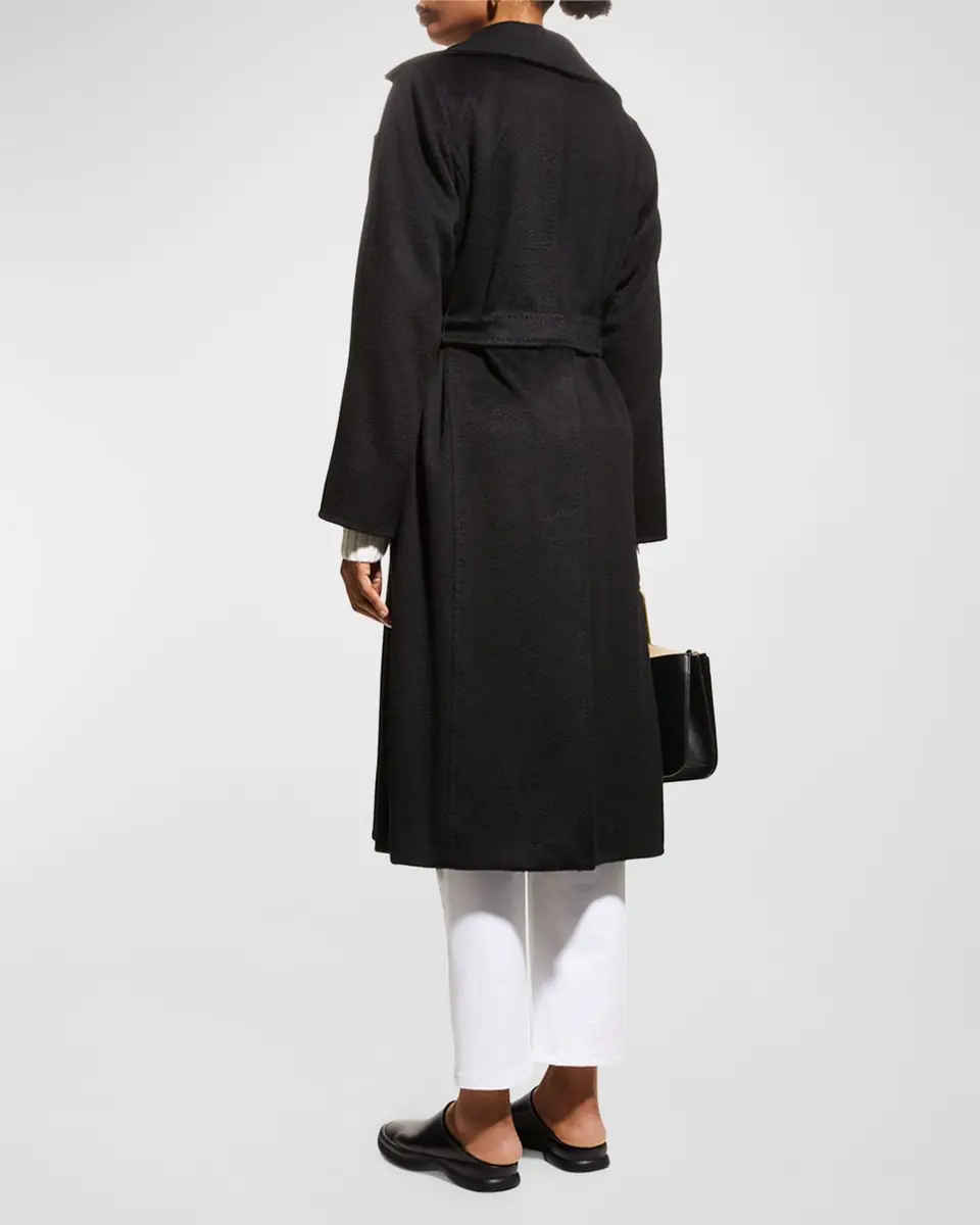 Max Mara Manuela Belted Camel Hair Coat | Thumbnail 4 Max Mara Manuela Belted Camel Hair Coat | Thumbnail 4