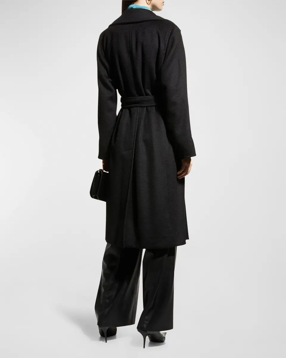 Max Mara Manuela Belted Camel Hair Coat | Thumbnail 6 Max Mara Manuela Belted Camel Hair Coat | Thumbnail 6