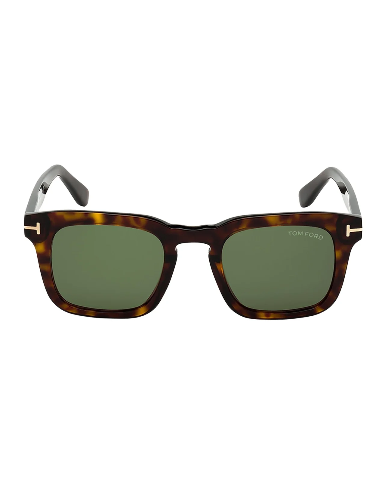 Tom Ford Men's Dax Square Tortoiseshell Sunglasses