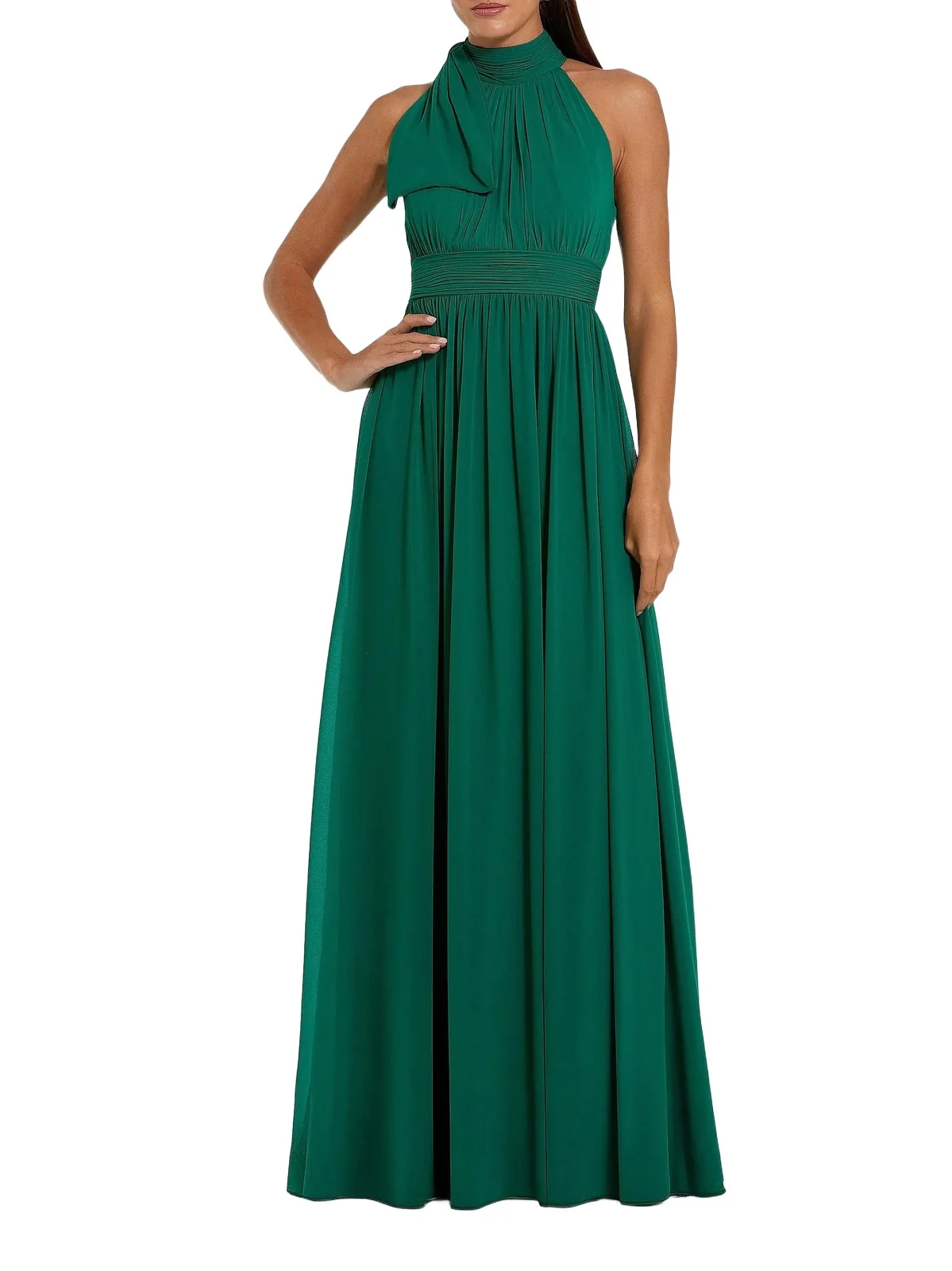 Women's Sleeveless Chiffon Gown Women's Sleeveless Chiffon Gown