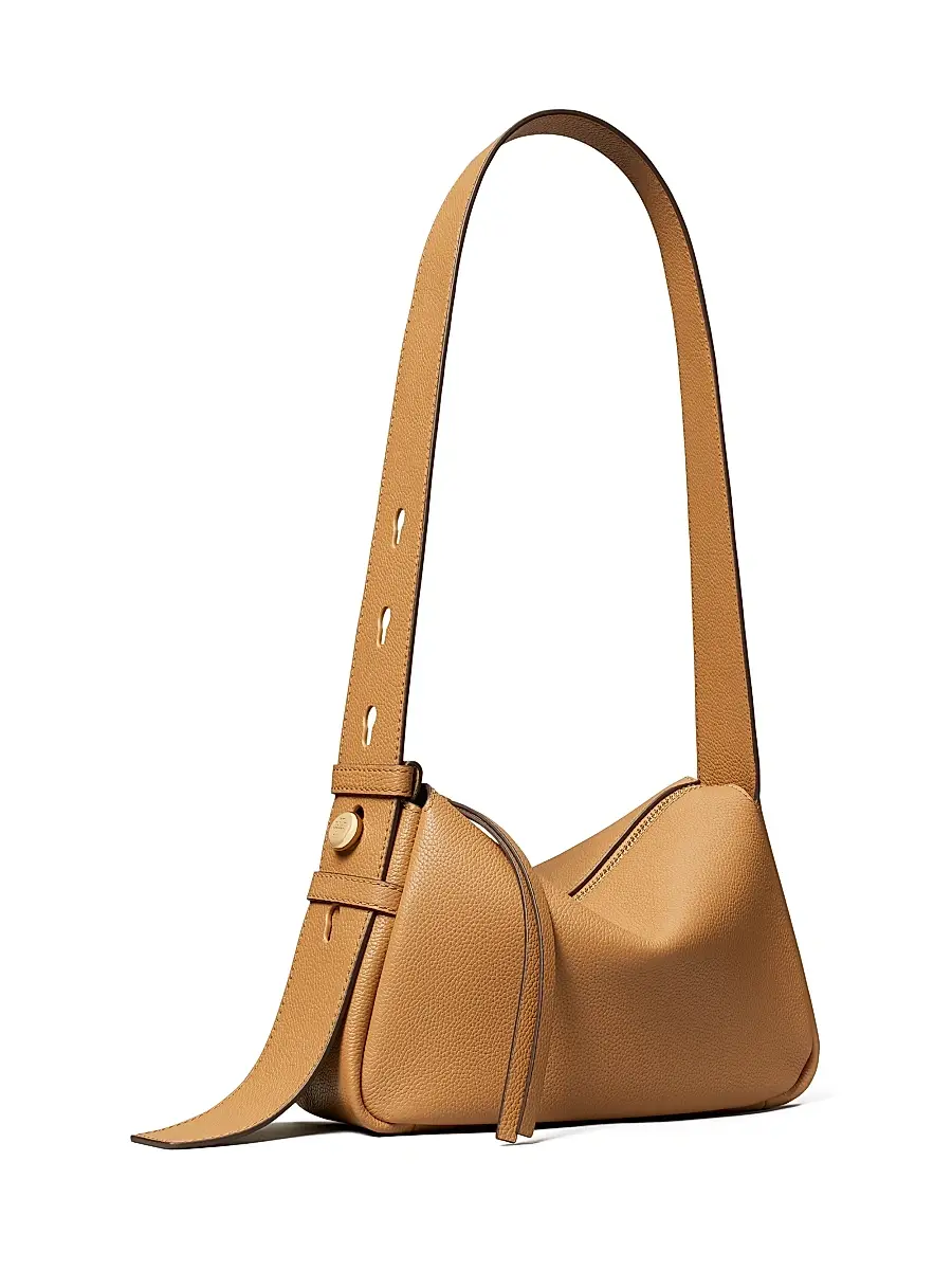 Tory Burch Women's Small Romy Leather Shoulder Bag | Thumbnail 4 Tory Burch Women's Small Romy Leather Shoulder Bag | Thumbnail 4