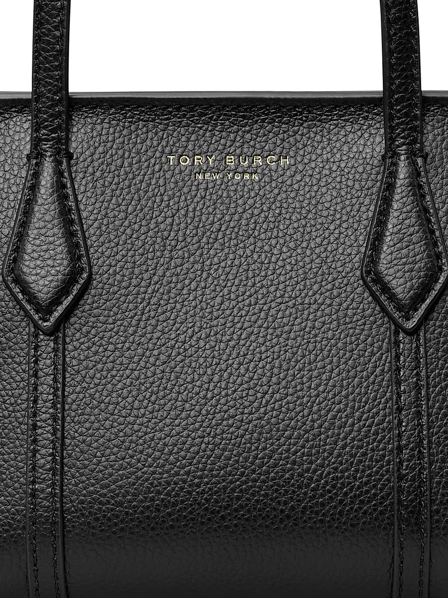 Tory Burch Women's Mini Perry Leather Tote Bag | Thumbnail 6 Tory Burch Women's Mini Perry Leather Tote Bag | Thumbnail 6