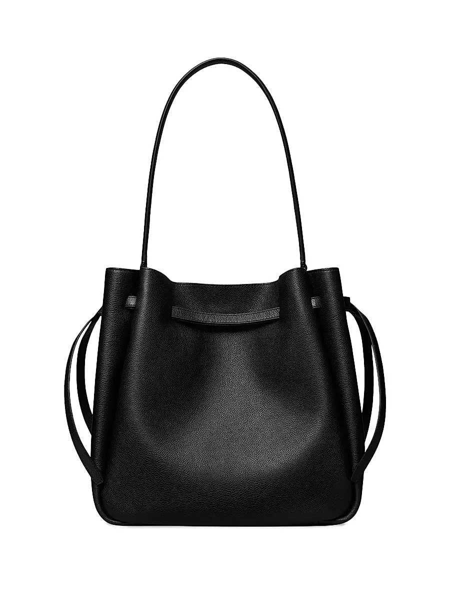 Tory Burch Women's Mini Romy Leather Bucket Bag | Thumbnail 3 Tory Burch Women's Mini Romy Leather Bucket Bag | Thumbnail 3