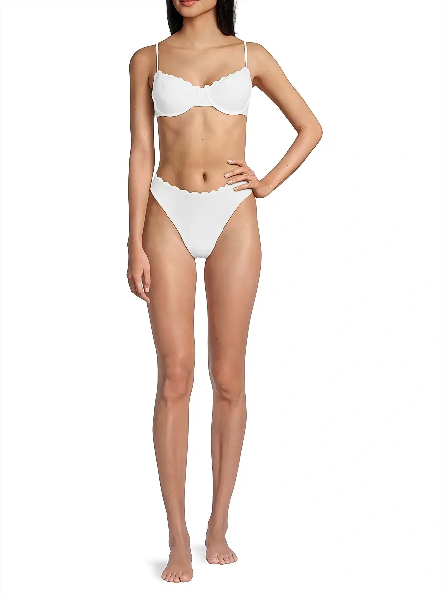 Ramy Brook Women's Leyla Scalloped Underwire Bikini Top | Thumbnail 2 Ramy Brook Women's Leyla Scalloped Underwire Bikini Top | Thumbnail 2