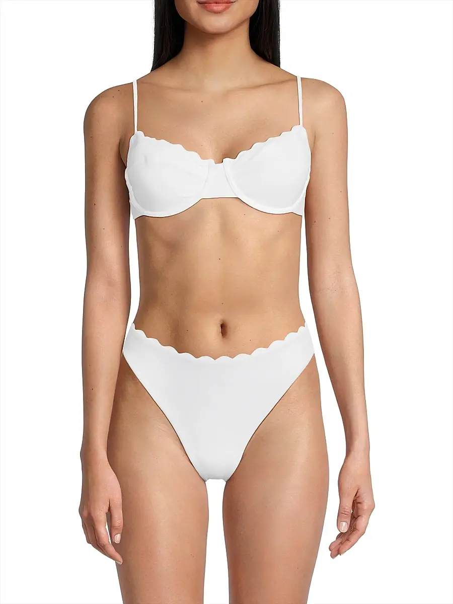 Ramy Brook Women's Leyla Scalloped Underwire Bikini Top | Thumbnail 3 Ramy Brook Women's Leyla Scalloped Underwire Bikini Top | Thumbnail 3
